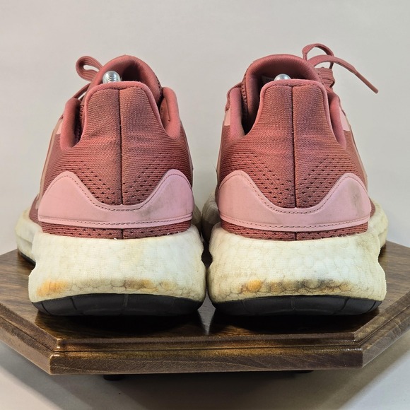 Adidas Running Shoes Womens Size 9 Pink Boost Cushion Road Trainer HQ1461 - Picture 6 of 10